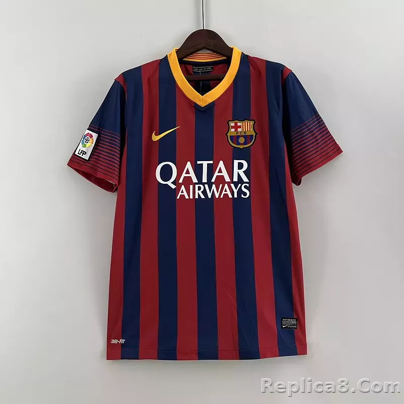 13-14 Barcelona Home Retro Jersey