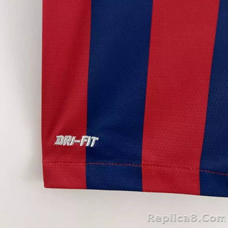 13-14 Barcelona Home Retro Jersey - detail
