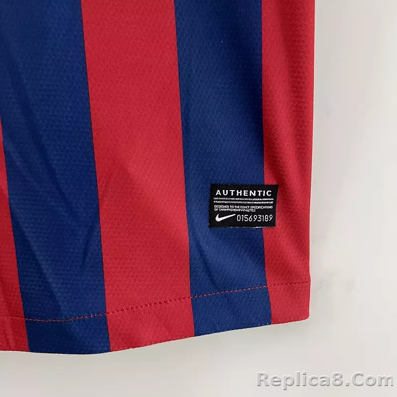 13-14 Barcelona Home Retro Jersey - detail