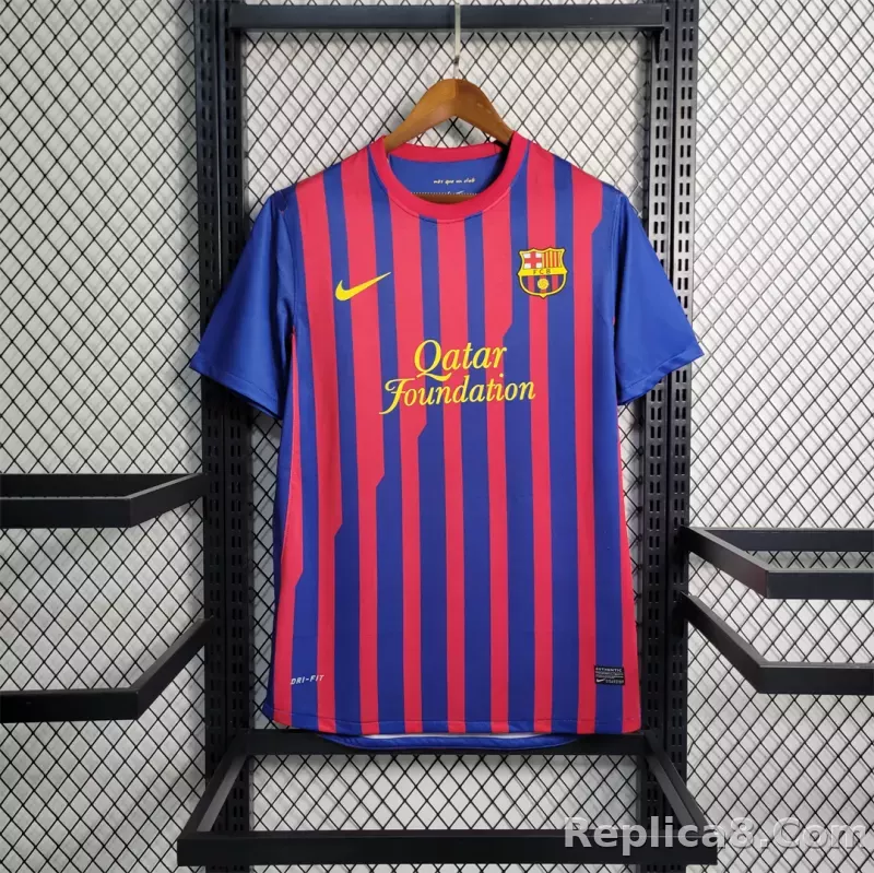 11-12 Barcelona Home Retro Jersey