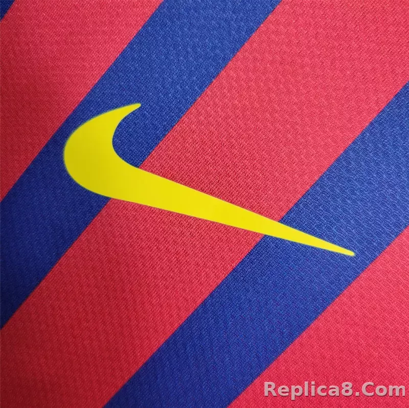 11-12 Barcelona Home Retro Jersey - detail