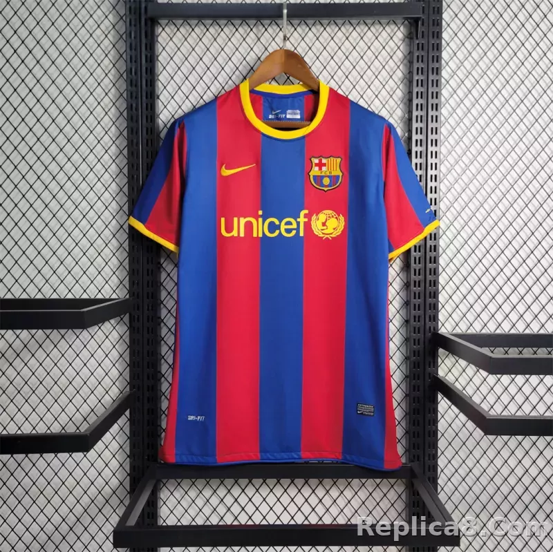 10-11 Barcelona Home Retro Jersey