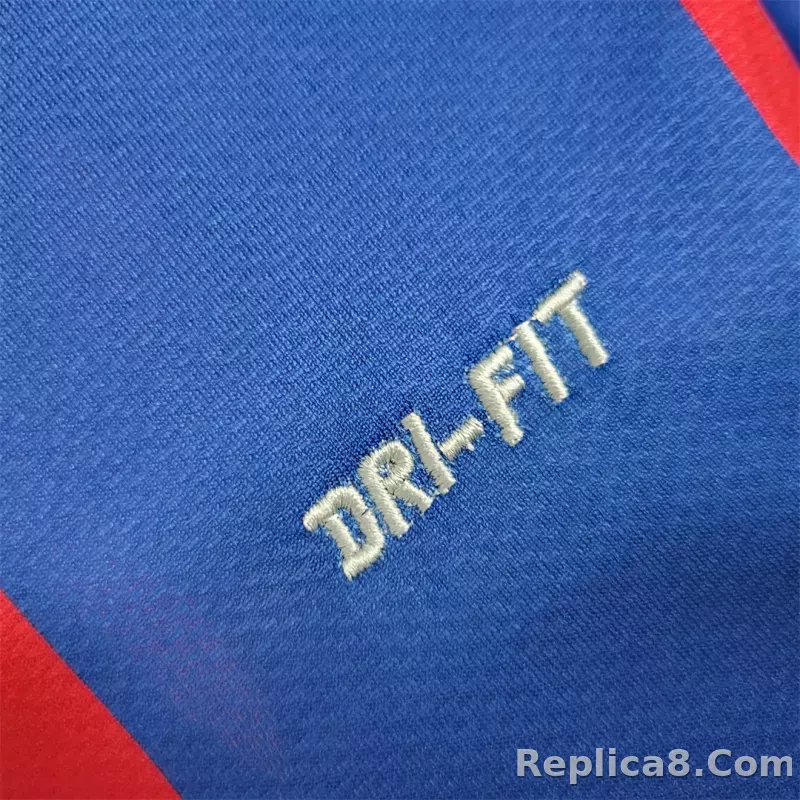 10-11 Barcelona Home Retro Jersey - detail