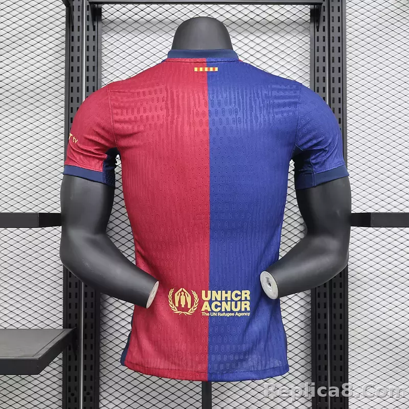 24-25 Barcelona Home COLDPLAY Edition Shirt Player Version Jersey - detail
