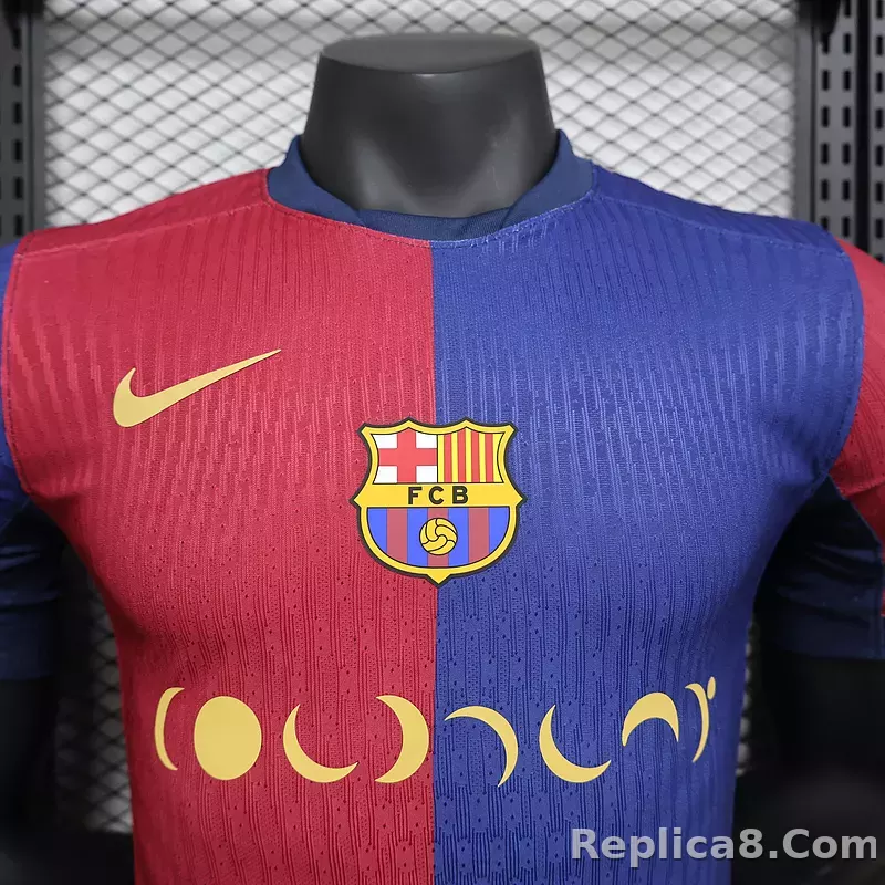 24-25 Barcelona Home COLDPLAY Edition Shirt Player Version Jersey - detail
