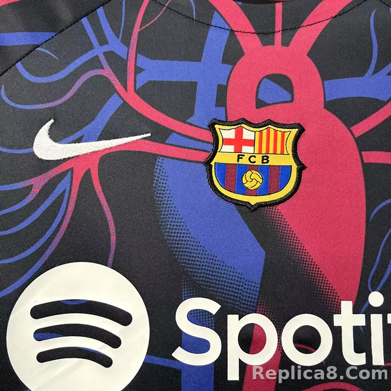 23-24 Barcelona x Patta Culers del Món Special Edition S-XXL Best Soccer Jersey - detail