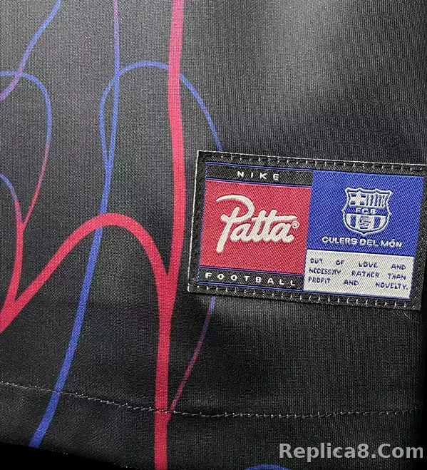 23-24 Barcelona x Patta Culers del Món Special Edition S-XXL Best Soccer Jersey - detail