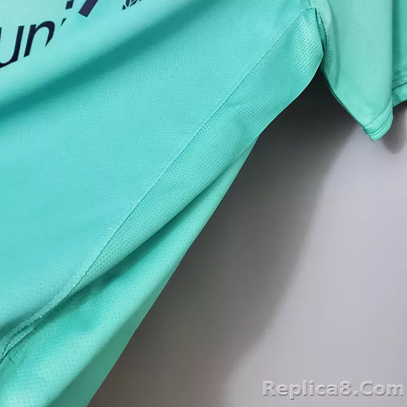 10-11 Barcelona Away Retro Jersey - detail