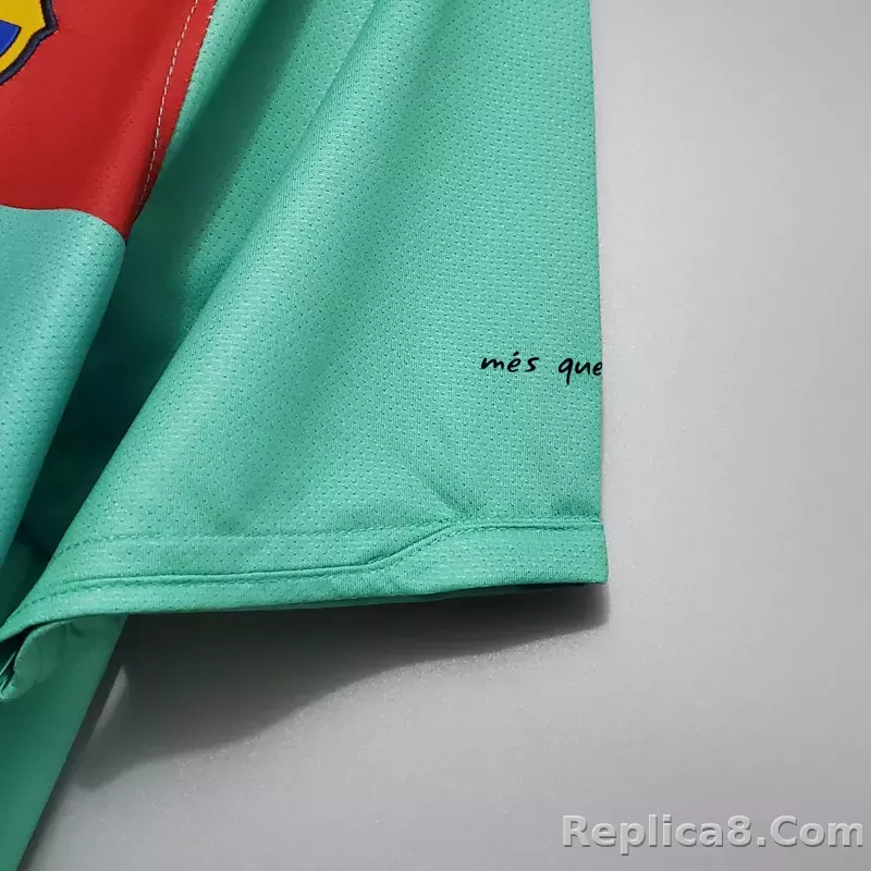 10-11 Barcelona Away Retro Jersey - detail