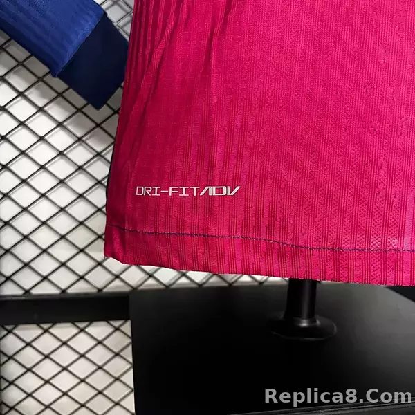24-25 Barcelona Home Soccer Jersey Player Edition Long Sleeve - detail