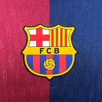 24-25 Barcelona Home Soccer Jersey Player Edition Long Sleeve - view 6