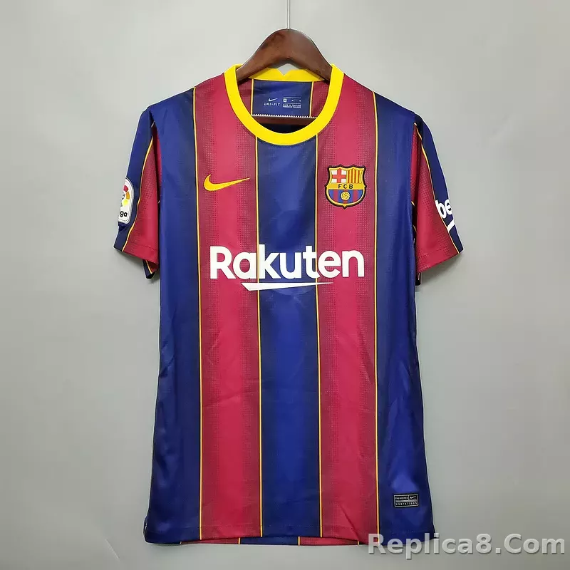 2020-21 Barcelona Home Soccer Jersey