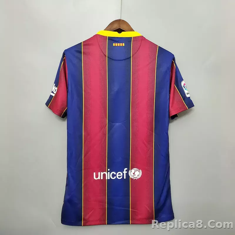 2020-21 Barcelona Home Soccer Jersey - detail
