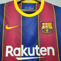 2020-21 Barcelona Home Soccer Jersey - view 3