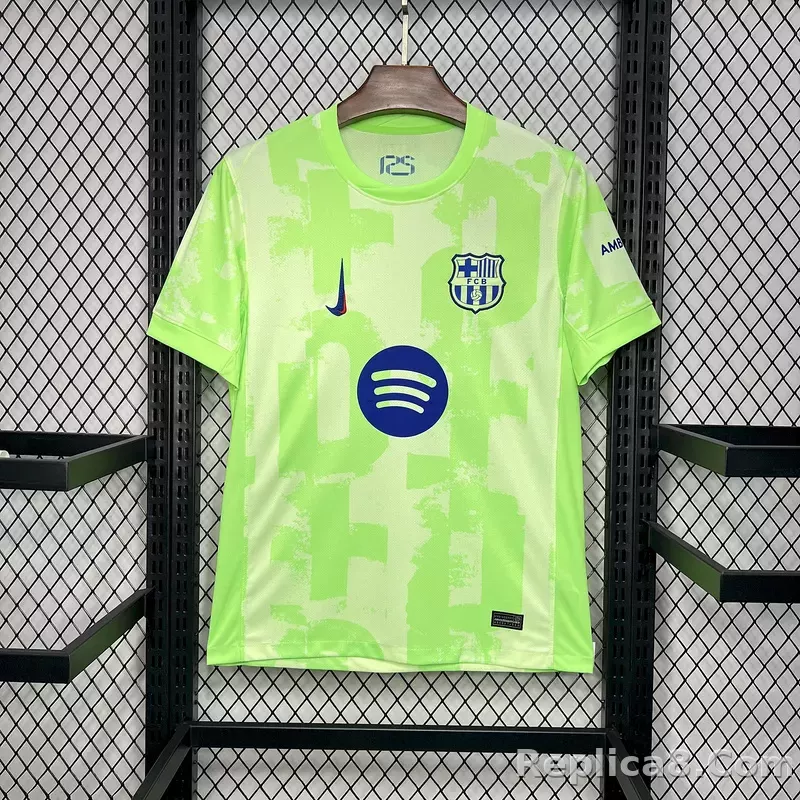 24-25 Barcelona Third Away Soccer Jersey