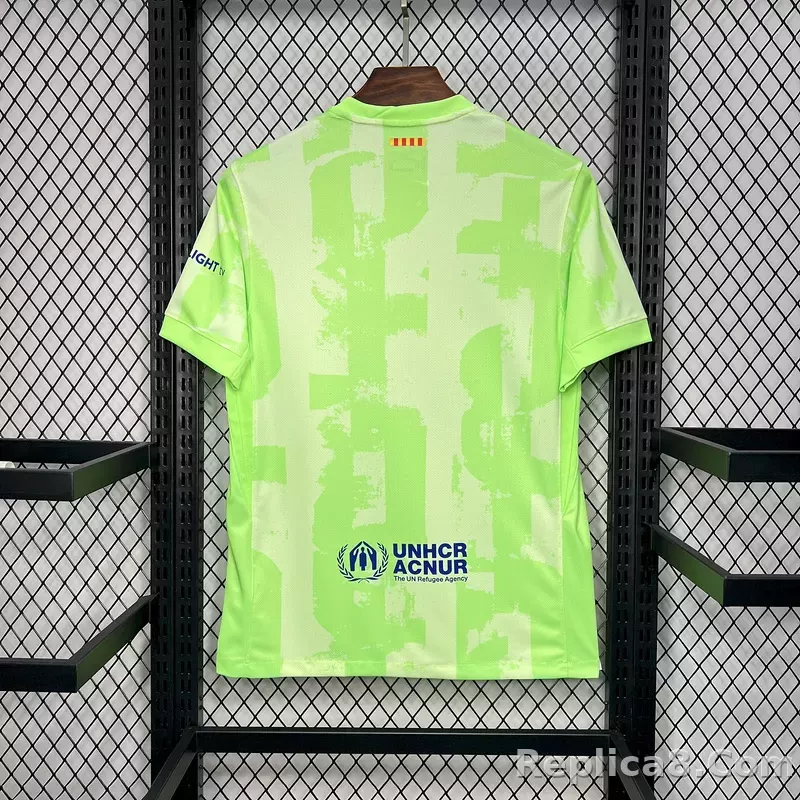 24-25 Barcelona Third Away Soccer Jersey - detail