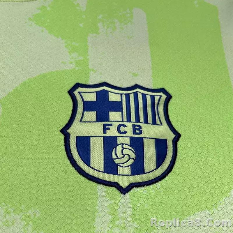 24-25 Barcelona Third Away Soccer Jersey - detail