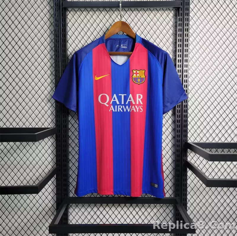 16-17 Barcelona Home Retro Jersey