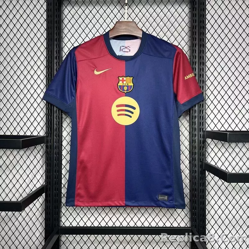 24-25 Barcelona Home Soccer Jersey