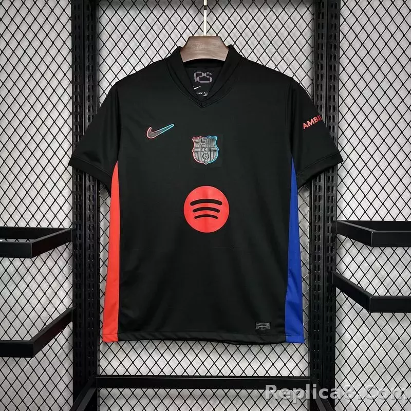 24-25 Barcelona Away Soccer Jersey
