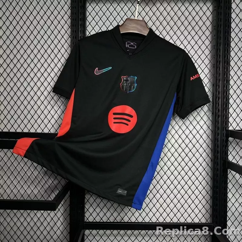 24-25 Barcelona Away Soccer Jersey - detail