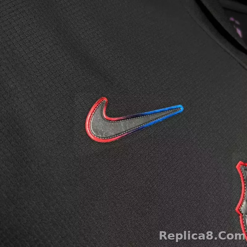 24-25 Barcelona Away Soccer Jersey - detail