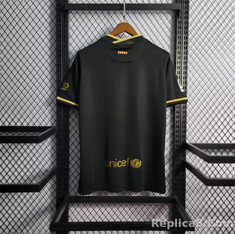 2020-21 Barcelona Third Away Soccer Jersey - detail