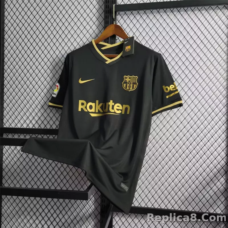 2020-21 Barcelona Third Away Soccer Jersey - detail