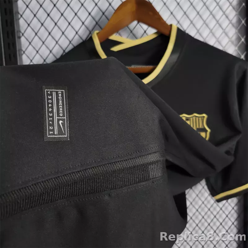 2020-21 Barcelona Third Away Soccer Jersey - detail