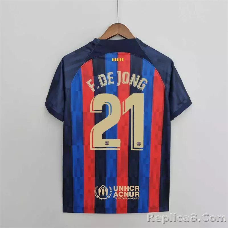 22-23 Barcelona Home Jersey Fan Version - detail