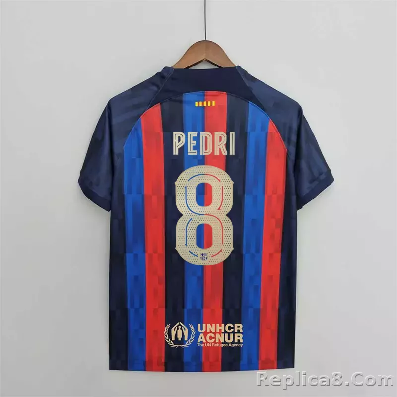 22-23 Barcelona Home Jersey Fan Version - detail