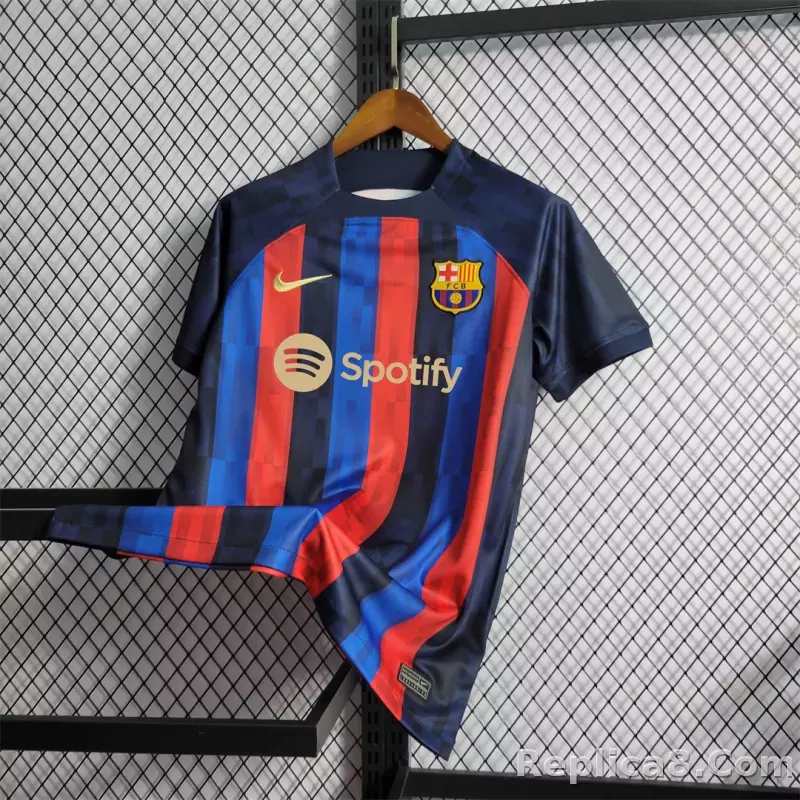 22-23 Barcelona Home Jersey Fan Version - detail