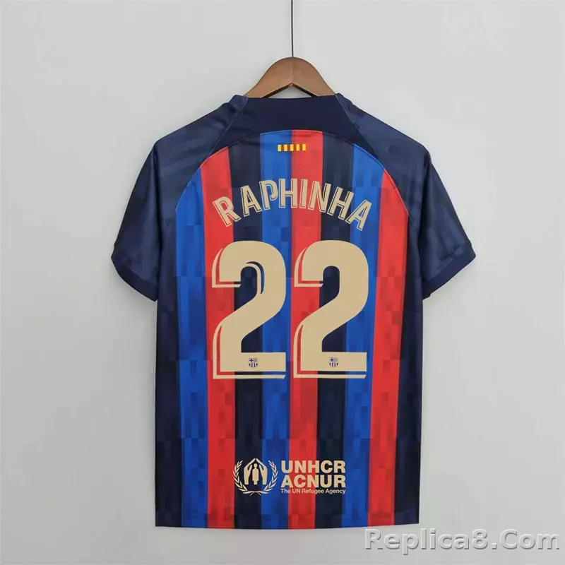 22-23 Barcelona Home Jersey Fan Version - detail