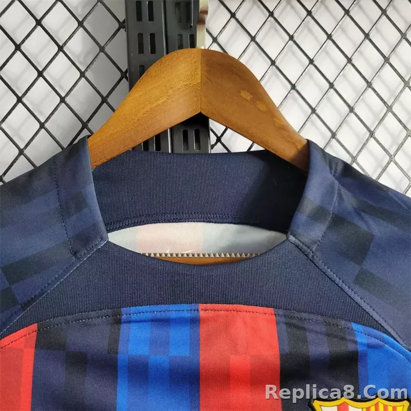 22-23 Barcelona Home Jersey Fan Version - detail