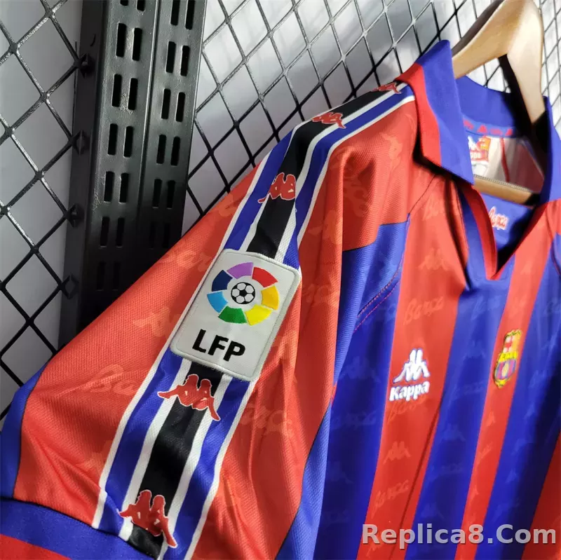 96-97 Barcelona Home Retro Jersey - detail