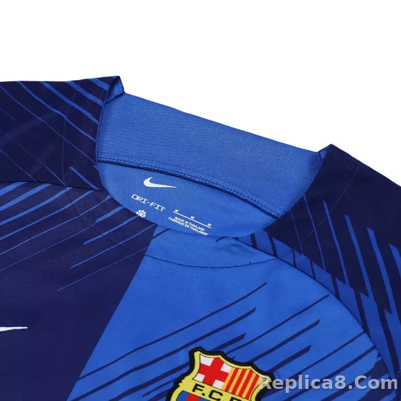 Barcelona Sleeveless Training Kit (Top+Shorts) 2023/24 - detail
