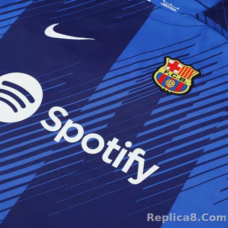 Barcelona Sleeveless Training Kit (Top+Shorts) 2023/24 - detail