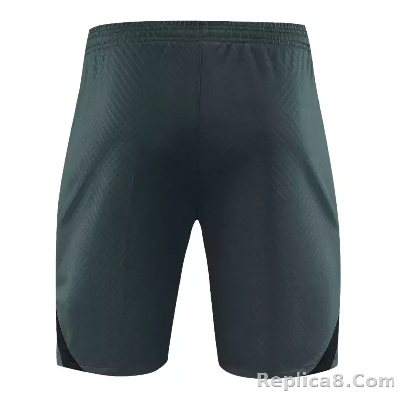 Barcelona Sleeveless Training Kit (Top+Shorts) Black 2023/24 - detail