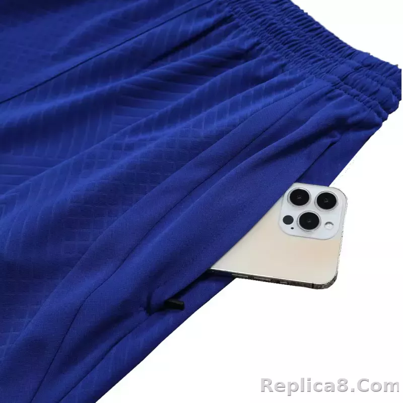 Barcelona Sleeveless Training Kit (Top+Shorts) Purple 2023/24 - detail