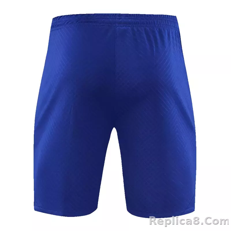 Barcelona Sleeveless Training Kit (Top+Shorts) Purple 2023/24 - detail