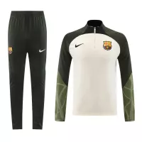 Barcelona Zipper Sweatshirt Kit(Top+Pants) White 2023/24 - view 1