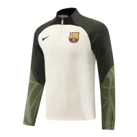 Barcelona Zipper Sweatshirt Kit(Top+Pants) White 2023/24 - view 14