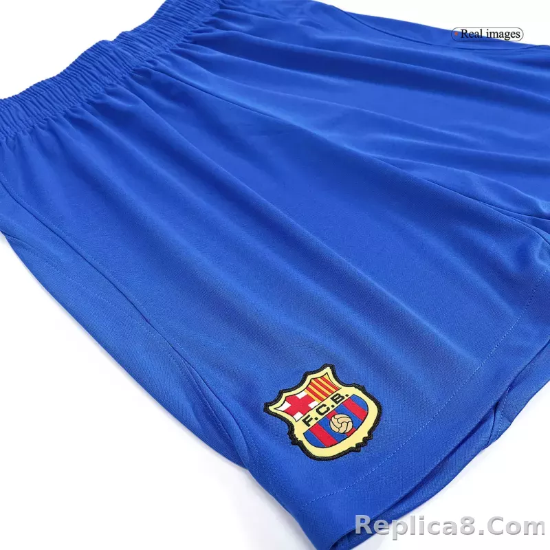 23-24 Barcelona Away Soccer Shorts - detail