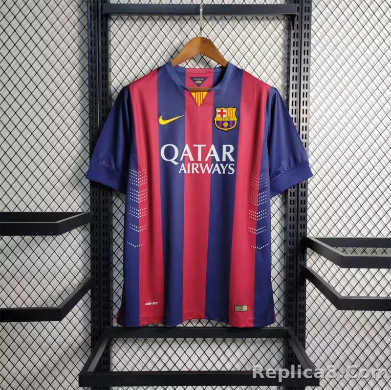 14-15 Barcelona Home Retro Jersey