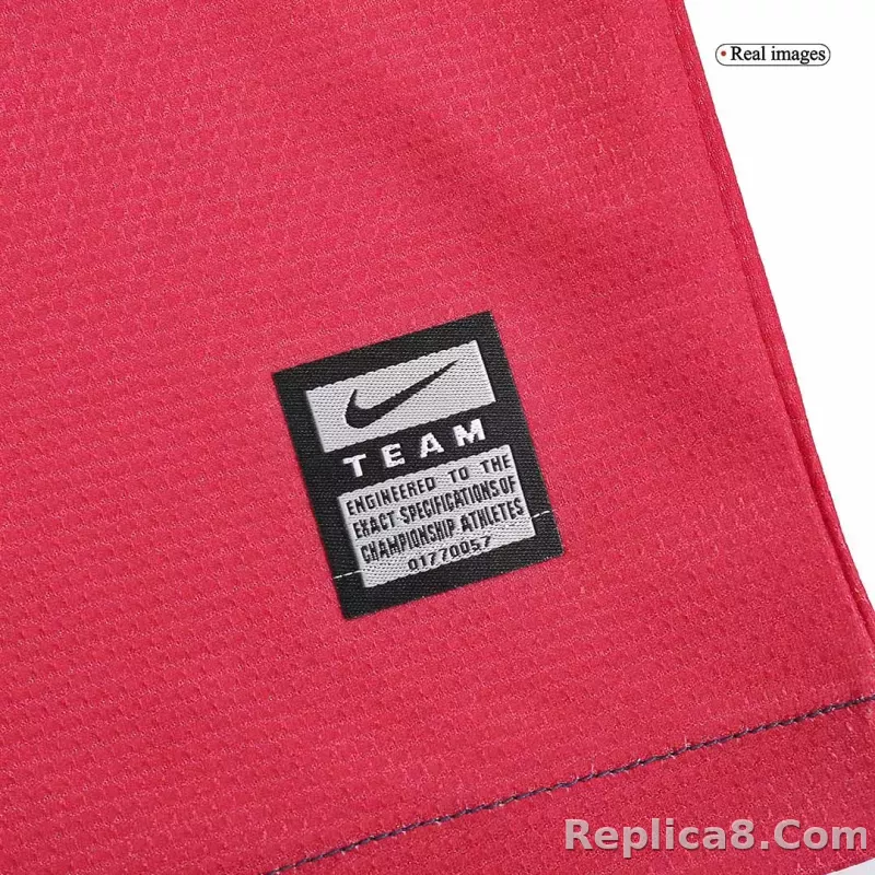 08-09 Barcelona UCL Final Retro Home Long Sleeve Jersey - detail