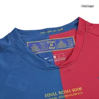 08-09 Barcelona UCL Final Retro Home Long Sleeve Jersey - view 13