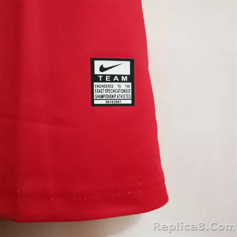 08-09 Barcelona Home Retro Jersey - detail
