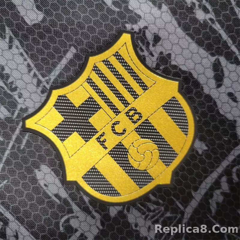 23-24 Barcelona Bleck Special Edition Jersey - detail