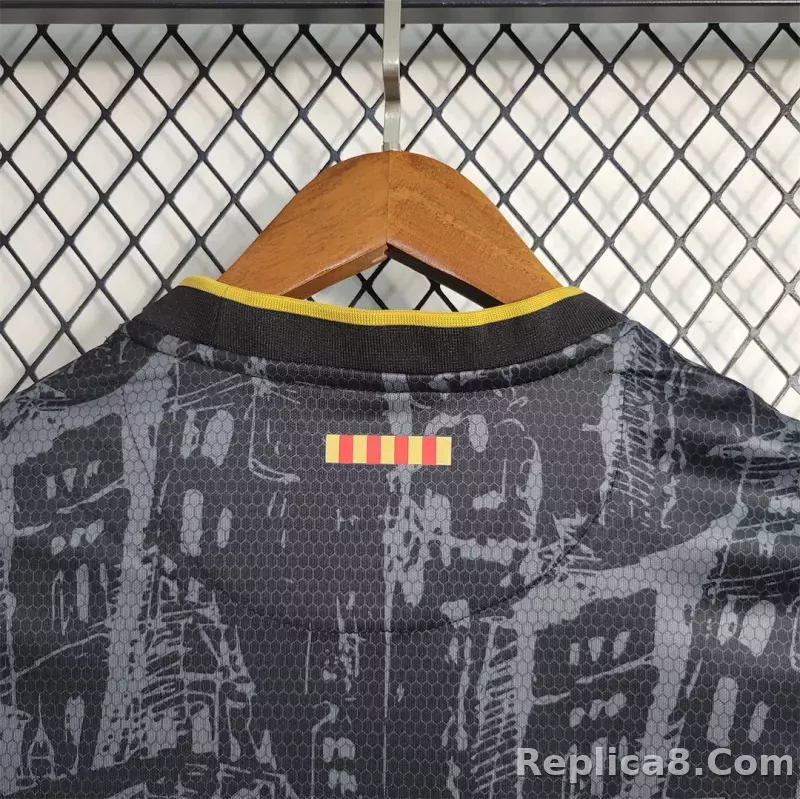 23-24 Barcelona Bleck Special Edition Jersey - detail