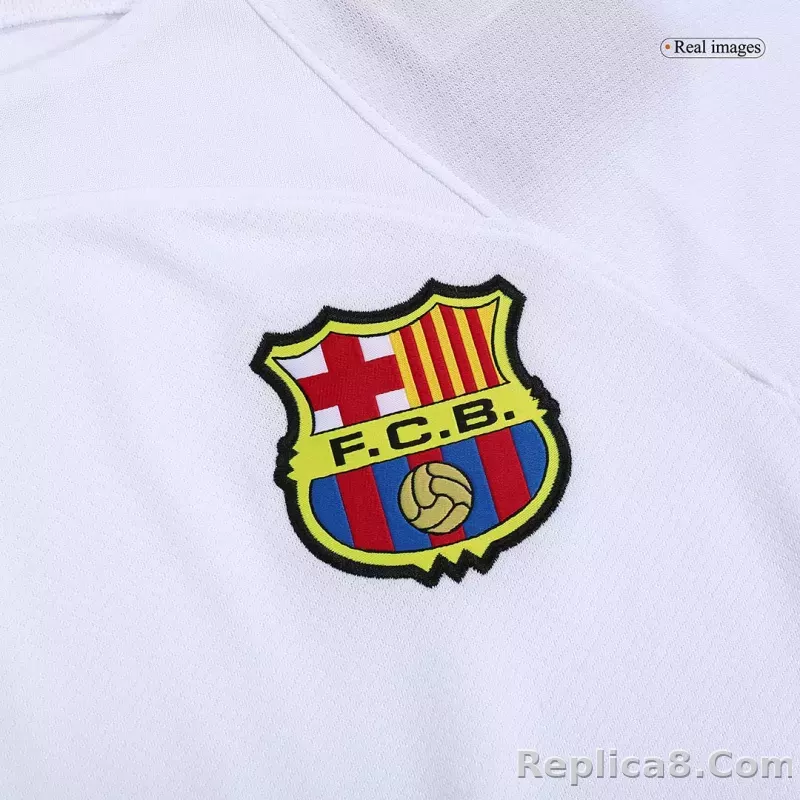 23-24 Barcelona Away Fan Version - detail